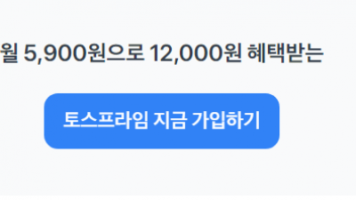토스 프라임 어떤 혜택이 있고, 월회비는 어떻게 되는 것일까 알아봅니다.