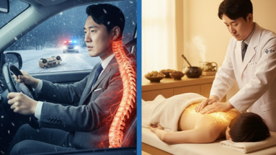 [구월동 한의원] 좀처럼 녹지 않는 야속한 빙판길, 겨울철 '자동차사고' 안전운전과 후유증 관리의 모든 것 (추나요법, 자동차보험 적용)