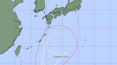 한국 일본 태풍 구홀,구촐  예상경로