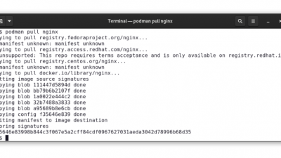 docker -> podman shortnames.conf 설정을 해야하는데