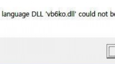 vb6ko.dll could not be found  / vb6ko.dll 다운로드 및 설치