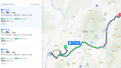 연천군  여행 예시