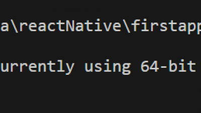 리액트 네이티브 react native 환경을 만들어보자.