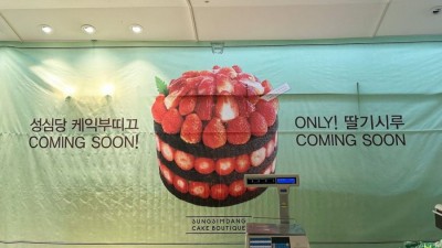 대전  성심당 딸기 케잌 만 만드는 전문점  만든다 딸기시루 대전롯데