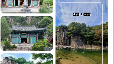 제천 단양 인근 여행지 갈만한 곳 추천 정보 모아서 알아봅니다.