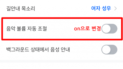 애플 카플레이 carplay  티맵 경로 안내 소리 안나는 오류 해결 방안