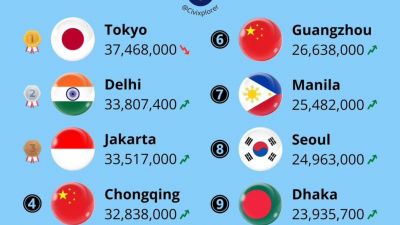 세계 대도시 광역권 인구순위