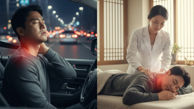 [안산 한의원] 설 연휴 장거리 운전, 교통체증과 사고 후유증 미리 대비하세요! (추나요법, 자동차보험 적용)